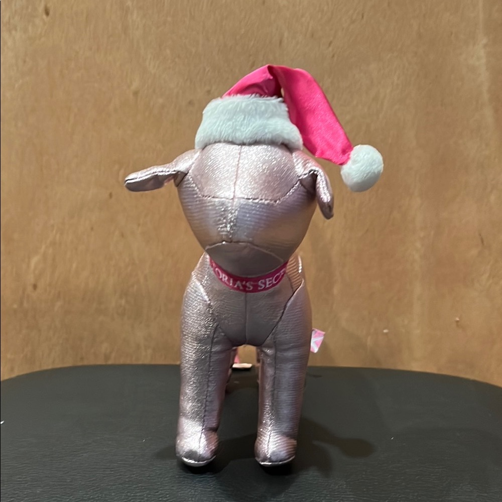 Victoria's Secret Pink Dog with Santa Hat
NEW